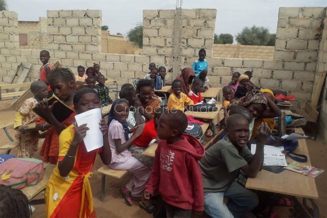 La scuola del villaggio di Tawfekh in Senegal