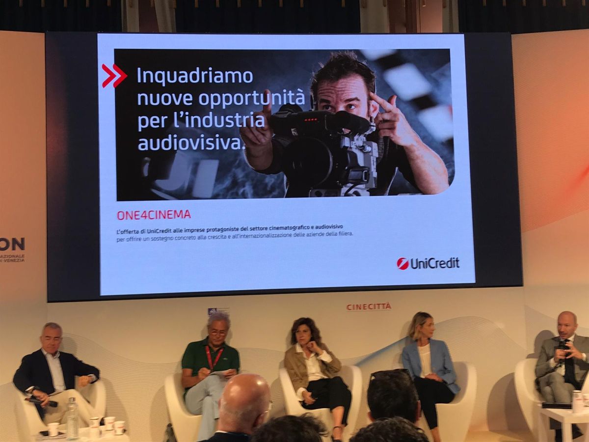 Mostra di Venezia, Unicredit al fianco dell’industria cinematografica