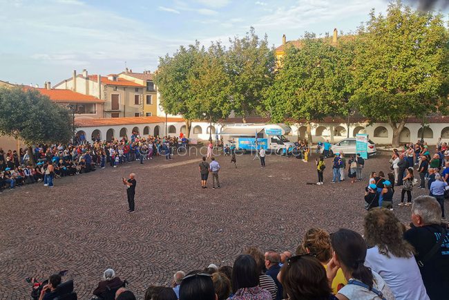 Fonni, manifestazione per la Sanita' (foto S.Meloni)