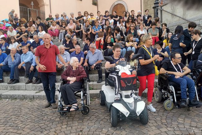 Fonni, manifestazione per la Sanita' (foto S.Meloni)