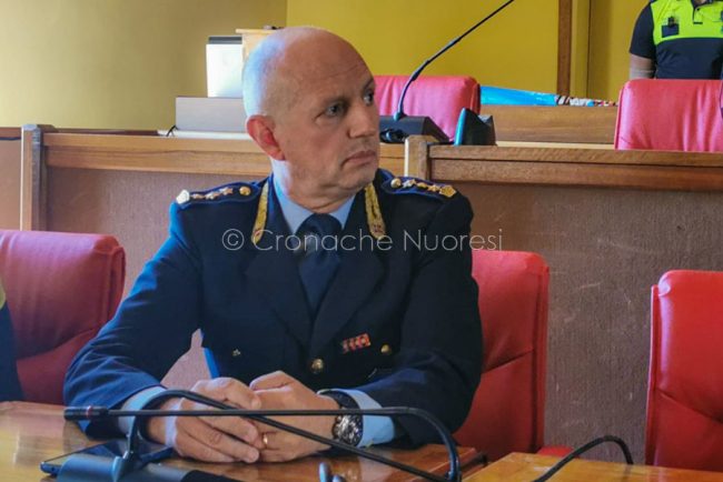 Il Comandante della Polizia locale Massimiliano Zurru (foto S.Meloni)