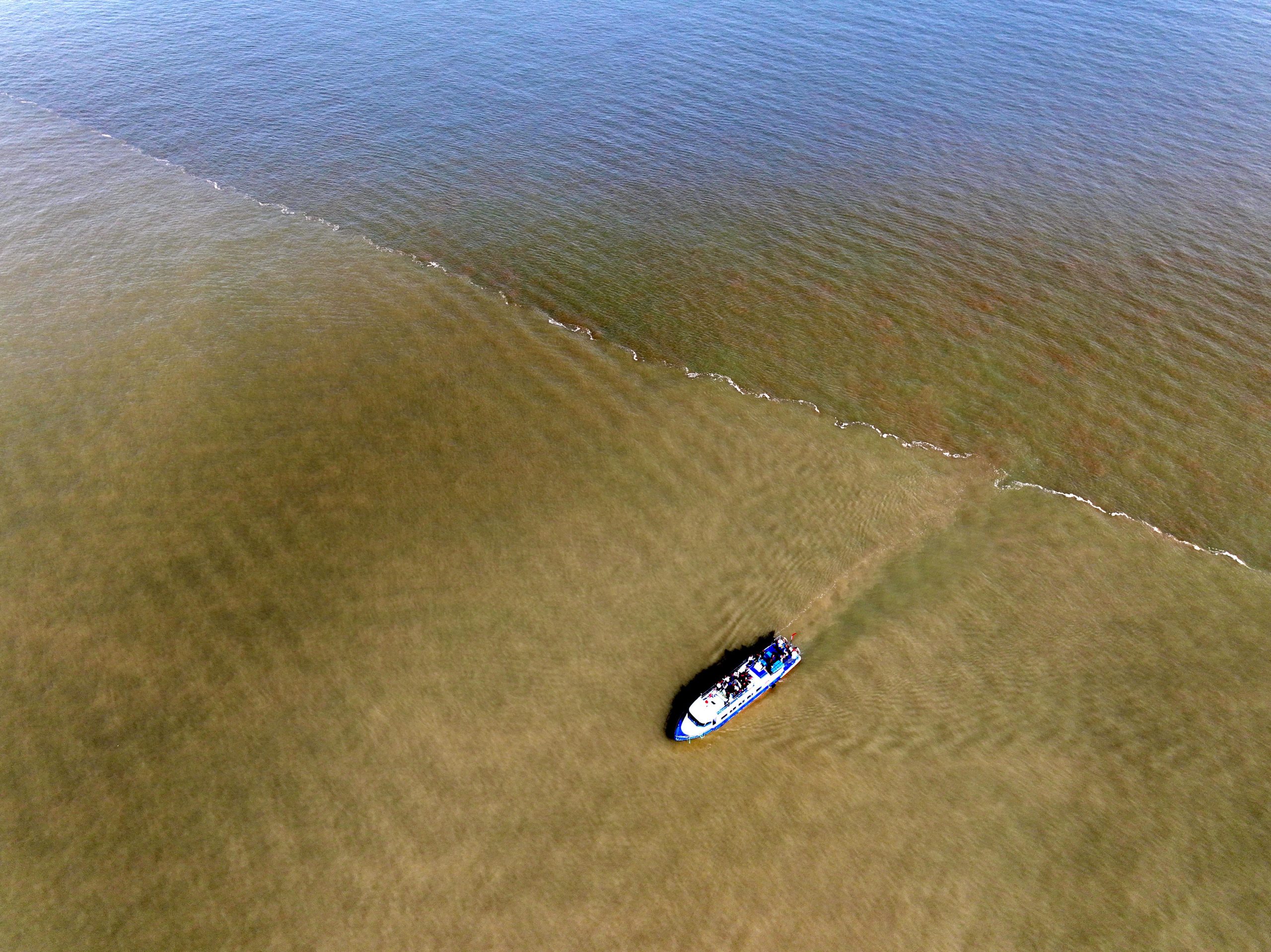 Cina: controllo del livello del fiume Huaihe nell’Anhui