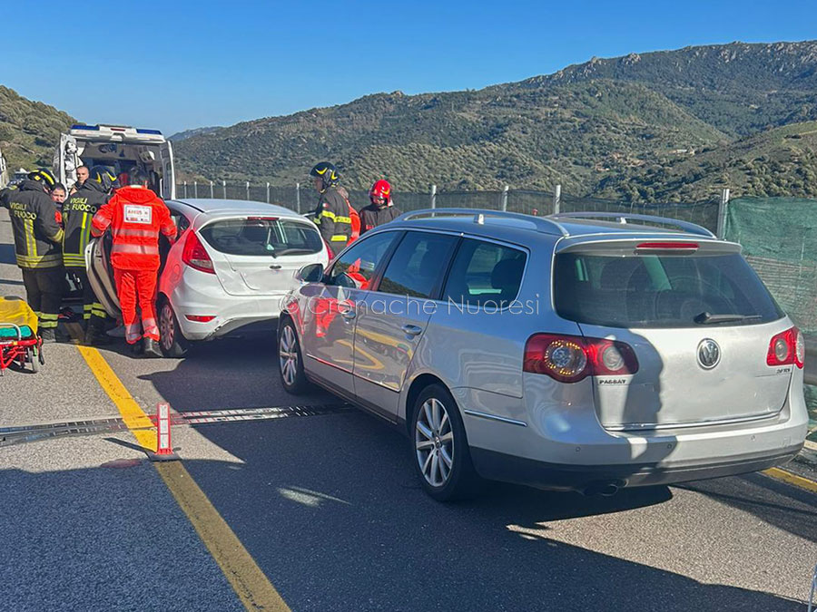 Nuoro. Ennesimo incidente sulla Statale 131 DCN all’altezza dei cantieri dopo la galleria di Pratosardo: un ferito