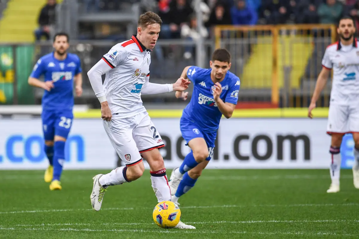 Jankto-gol, il Cagliari vince la sfida salvezza di Empoli