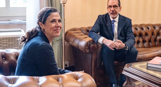 La presidente Todde a Nuoro (foto S.Novellu)