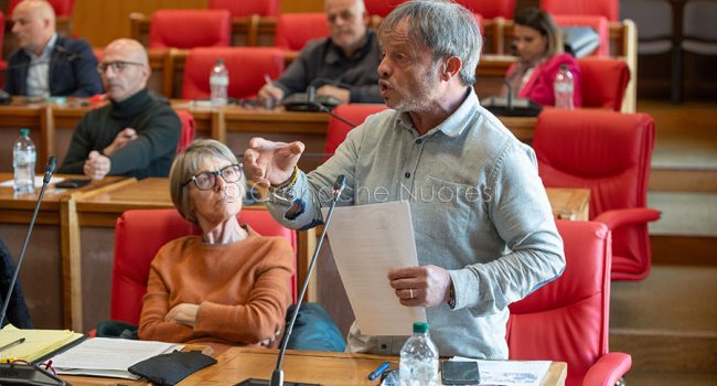 Il consigliere Fabrizio Melis (foto S.Novellu)