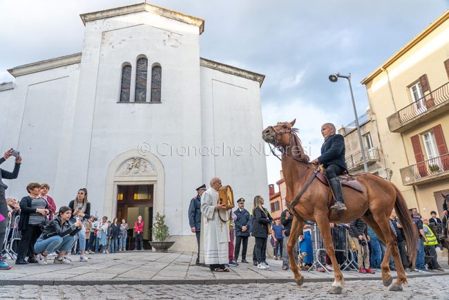 Nuoro. i Cavalieri di San Francesco di Lula al Rosario (foto S.Novellu)