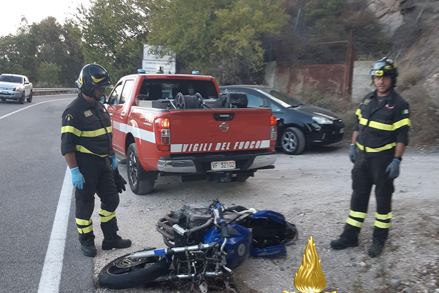 Dorgali. Di rientro dalla festa  si schianta su una roccia con la moto: morto a 39anni  Giuseppe Gometz