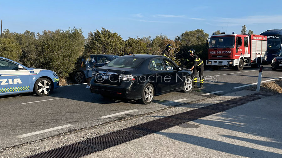 Orosei. Incidente al bivio per Cala Ginepro: quattro feriti in ospedale