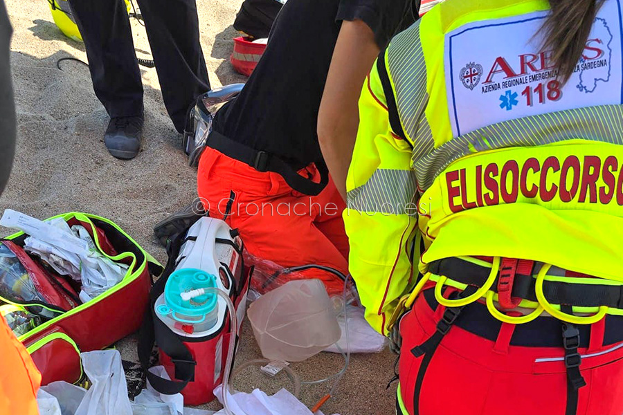 Tragedia alla marina di Orosei: 64enne di Orgosolo ha un malore e muore sulla spiaggia