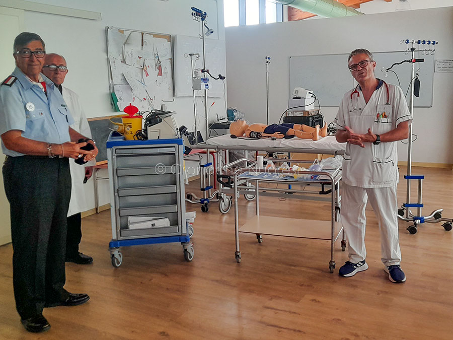 Emergenza-urgenza pediatrica al San Francesco: la formazione in sicurezza con il “robottino USA