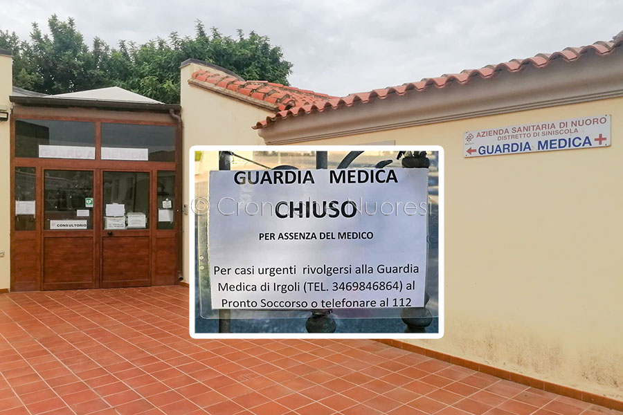 Orosei. Mancano i medici: la guardia medica chiude i battenti senza preavviso