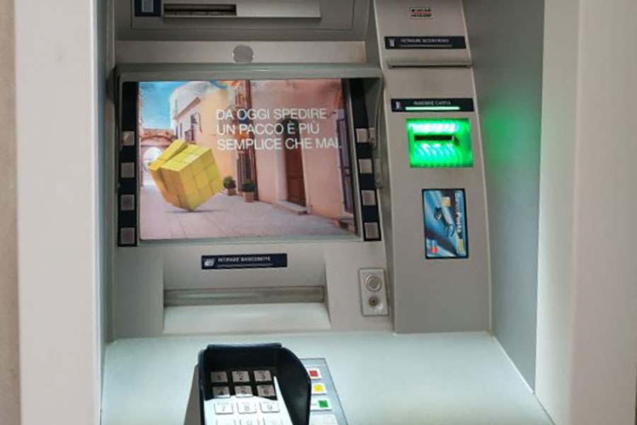 Poste Italiane. Installato a Sarule un ATM Postamat di nuova generazione