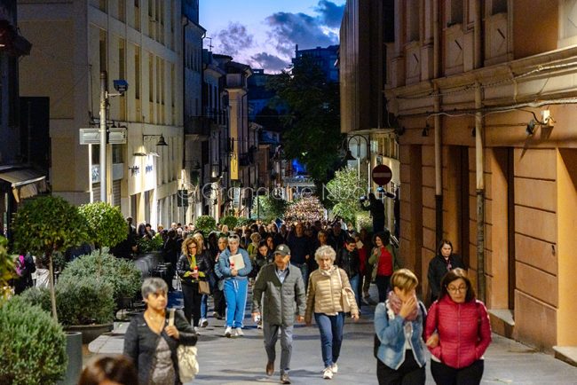 Il corteo al corso Garibaldi (foto S.Novellu)