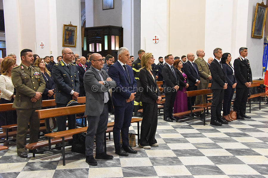 La Polizia ha celebrato anche a Nuoro la ricorrenza di San Michele Arcangelo