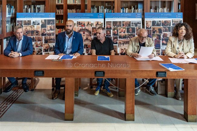 La conferenza stampa di Nuoro la citta' che In-Canta (foto S.Novellu)