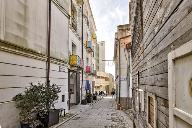 Nuoro, l'ingresso all'attuale Museo MAN (foto S.Novellu)