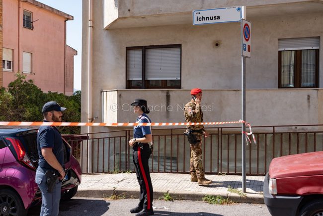 Pluriomicidio-suicidio a Nuoro (foto S.Novellu)