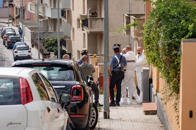 Pluriomicidio-suicidio a Nuoro (foto S.Novellu)