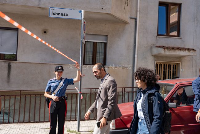 Strage a Nuoro i sostituti procuratori della repubblica Riccardo Belfiori e Sandra Piccicuto (foto S.Novellu) 