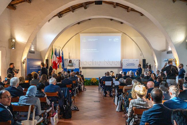 Oliena, iIl G7 sulle infrastrutture e della ricerca (foto S.Novellu)