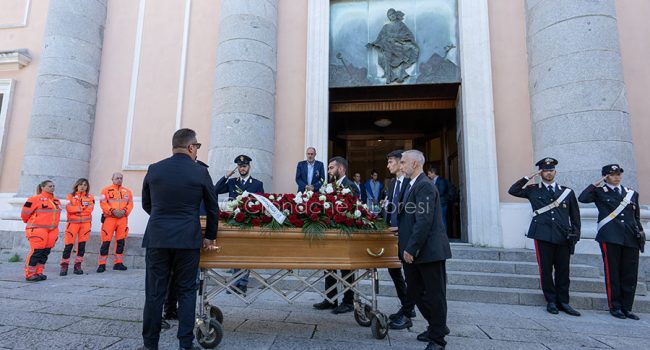 Strage a Nuoro, i funerali di Paolo Sanna (foto S.Novellu)