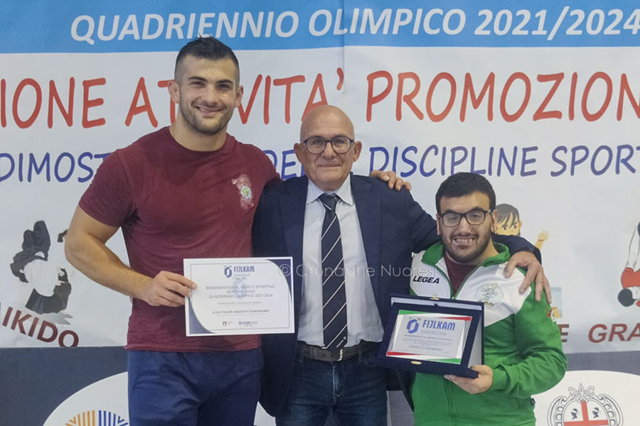 Nuoro. Gli atleti di Judo Gigliotti e Fancello premiati per meriti sportivi conseguiti nel 2024