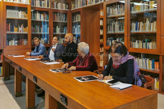 La conferenza stampa di oggi all'ISRE (foto S.Meloni)