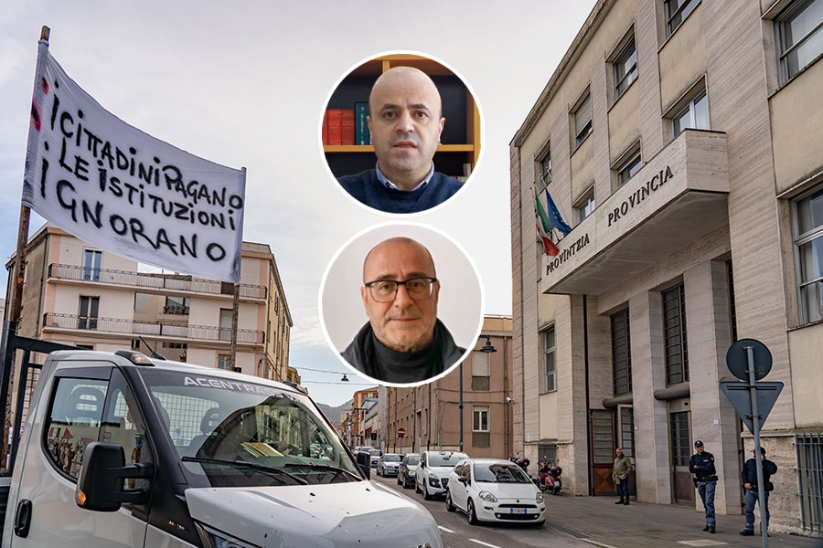 Nuoro. Dopo la manifestazione edili soddisfatti dell’incontro con Provincia e Comune: «Speriamo mantengano le promesse» – VIDEO