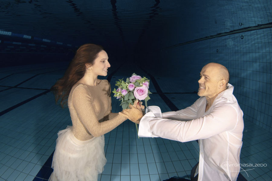 L’apneista campione mondiale nuorese Demontis: “Un fiore alle donne,  mentre sogno le paralimpiadi 2028”