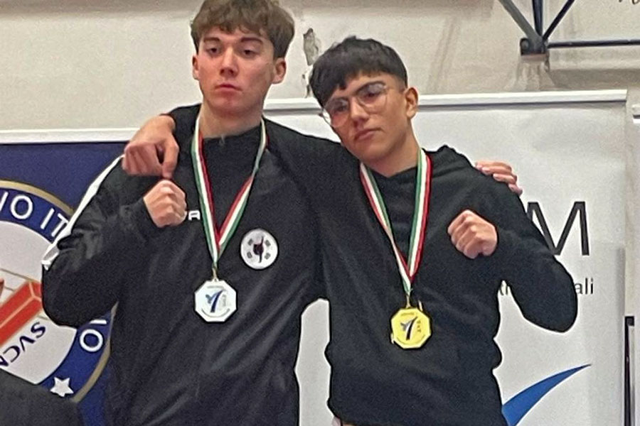 Taekwondo. Tre medaglie d’oro alla Mistral di Dorgali con Samuele Carai e gli esordienti Ruiu e Nieddu