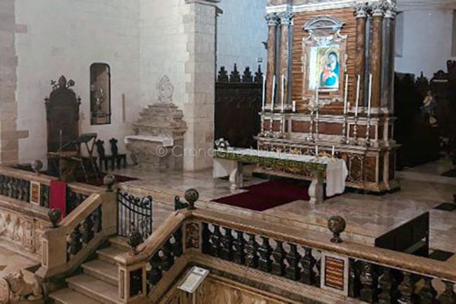 Sassari, altare di San Nicola (foto G.Gelsomino