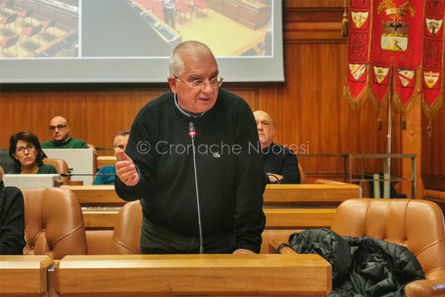 Il presidente di Abbanoa Giuseppe Sardu (foto S.Meloni)